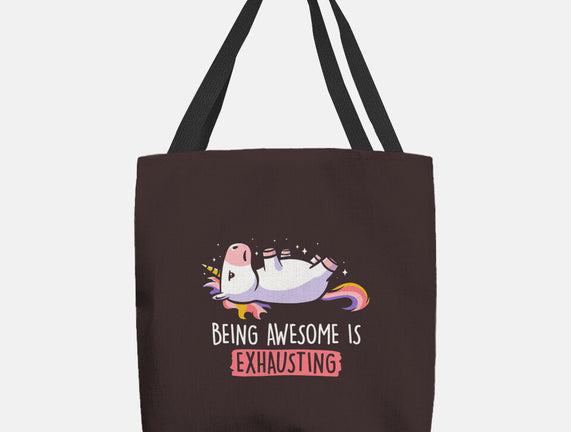 Being Awesome Is Exhausting