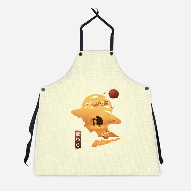 A Good Day To Sail-unisex kitchen apron-kkdesign