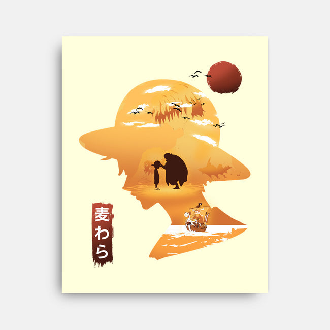 A Good Day To Sail-none stretched canvas-kkdesign