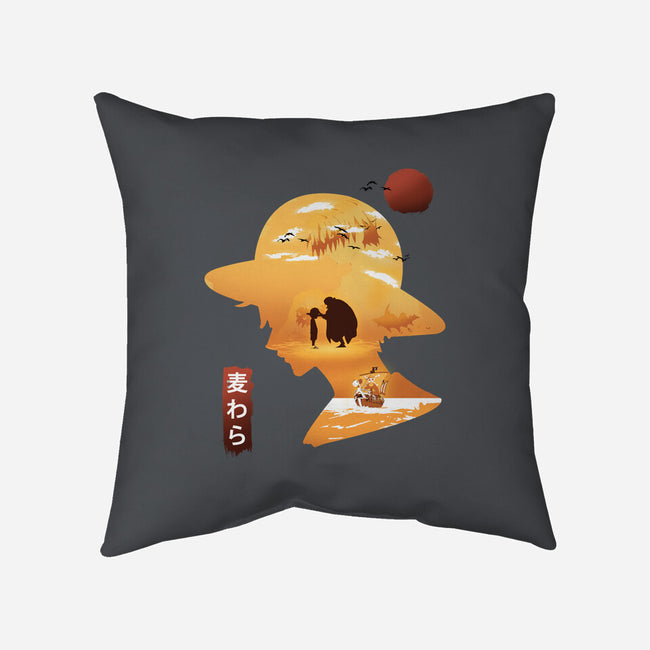 A Good Day To Sail-none removable cover w insert throw pillow-kkdesign