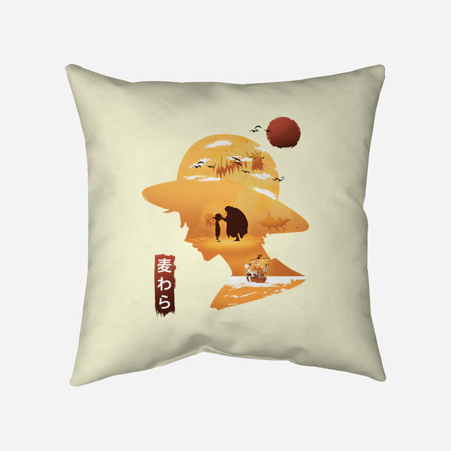 A Good Day To Sail-none removable cover w insert throw pillow-kkdesign