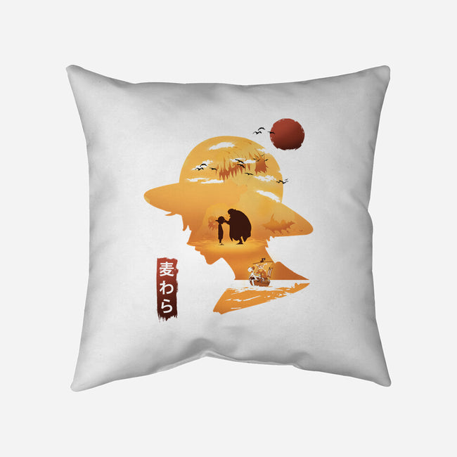 A Good Day To Sail-none removable cover w insert throw pillow-kkdesign