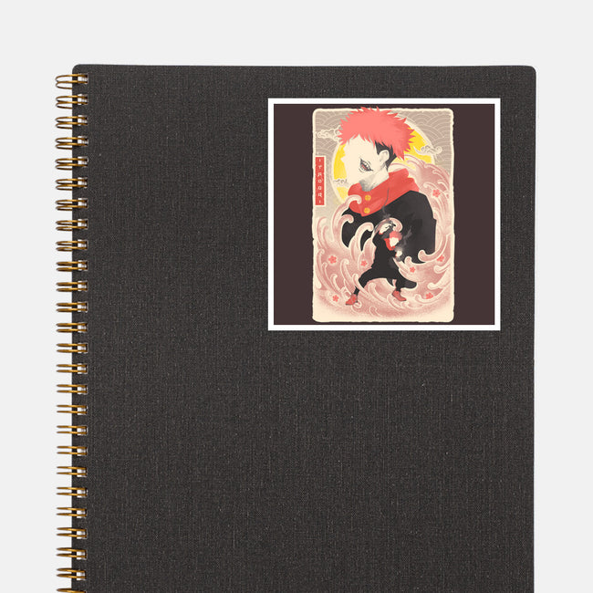 Musha-E Itadori-none glossy sticker-hypertwenty