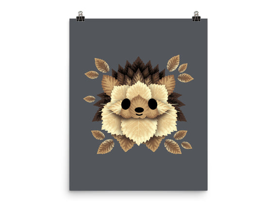 Hedgehog Of Leaves