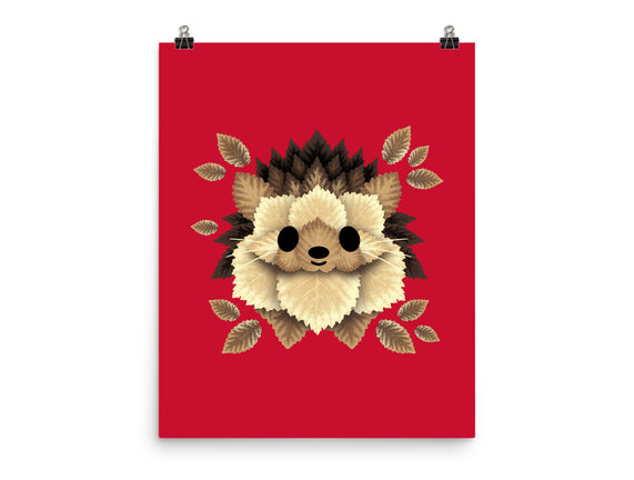 Hedgehog Of Leaves