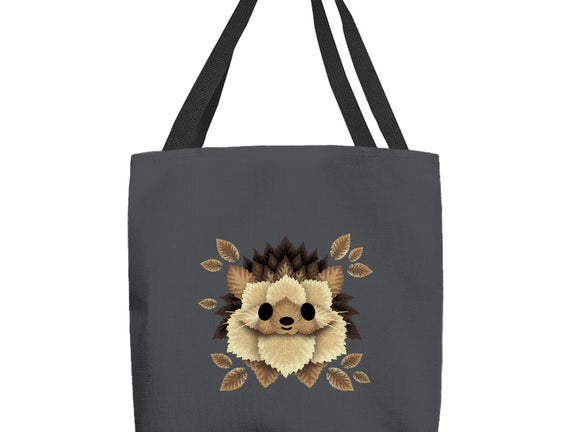 Hedgehog Of Leaves