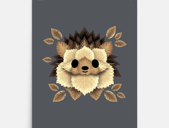 Hedgehog Of Leaves
