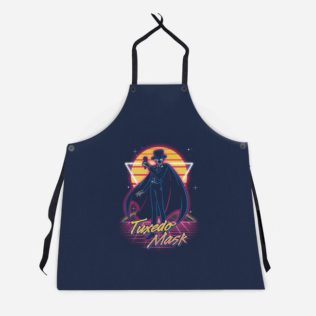 Retro Tuxedo Guardian-unisex kitchen apron-Olipop