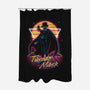 Retro Tuxedo Guardian-none polyester shower curtain-Olipop