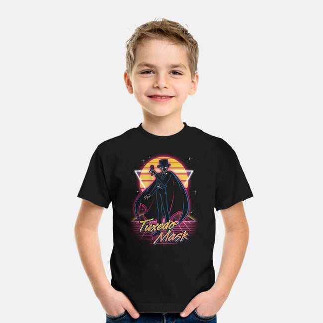 Retro Tuxedo Guardian-youth basic tee-Olipop