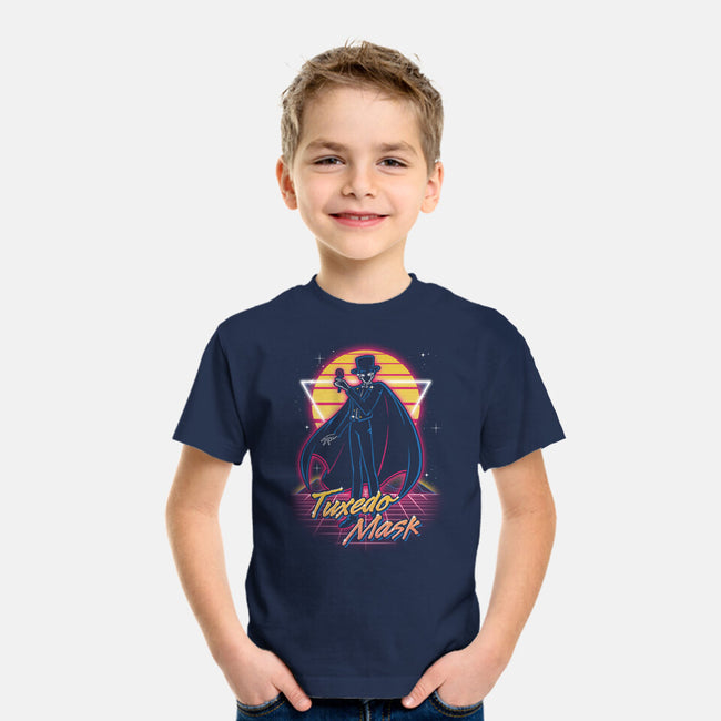 Retro Tuxedo Guardian-youth basic tee-Olipop