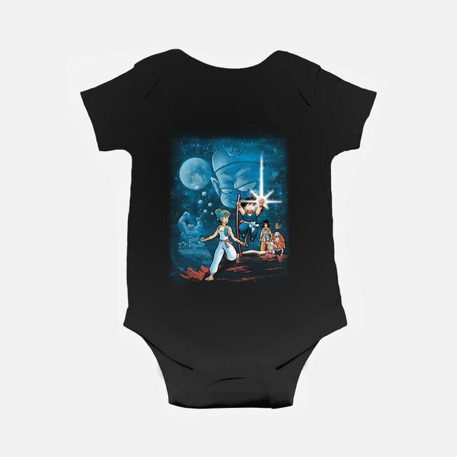 Pilaf Wars-baby basic onesie-trheewood