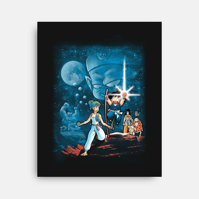 Pilaf Wars-none stretched canvas-trheewood