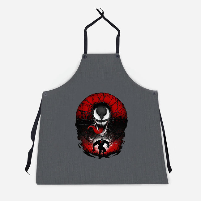 Attack Of The Venom-unisex kitchen apron-hypertwenty