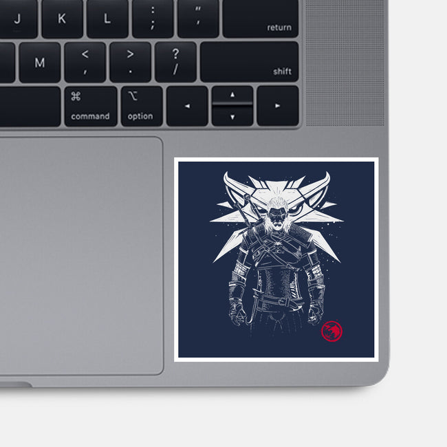 Hunting Monsters-none glossy sticker-Getsousa!