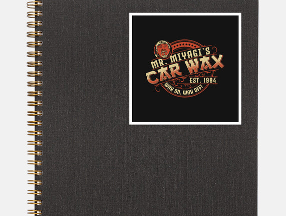 Mr. Miyagi's Car Wax