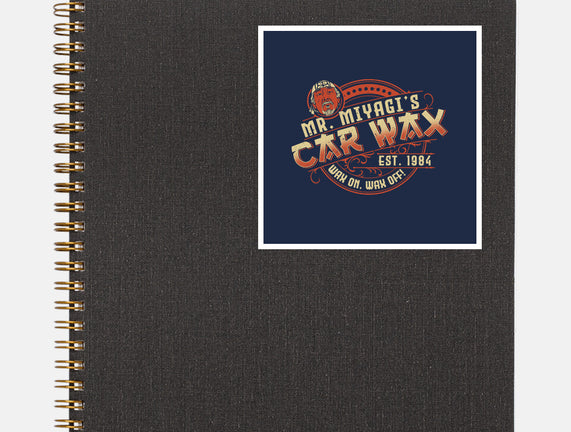 Mr. Miyagi's Car Wax