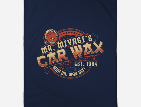 Mr. Miyagi's Car Wax
