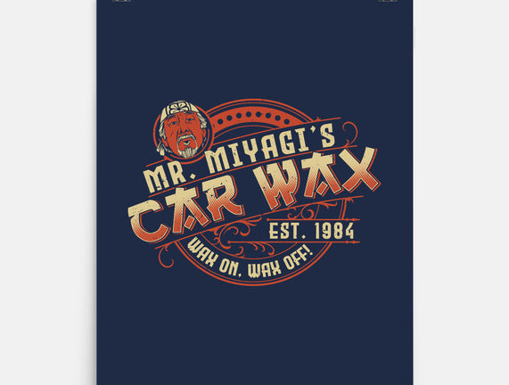 Mr. Miyagi's Car Wax