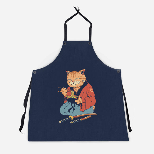 Cat Ramen-unisex kitchen apron-vp021