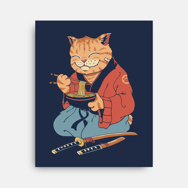 Cat Ramen-none stretched canvas-vp021