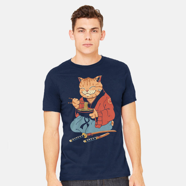 Cat Ramen-mens heavyweight tee-vp021
