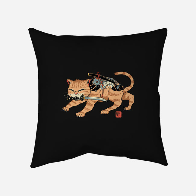 Fierce Catana-none removable cover throw pillow-vp021