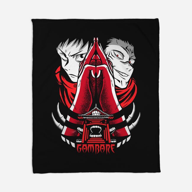 Sukuna Malevolent Shrine-none fleece blanket-constantine2454