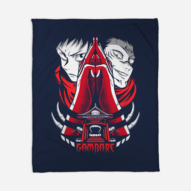 Sukuna Malevolent Shrine-none fleece blanket-constantine2454