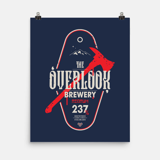 The Overlook Brewery-none matte poster-BadBox