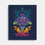 Eva Mecha-none stretched canvas-BadBox