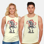 The Loose Cannon Girl-unisex basic tank-DrMonekers