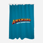 Awkward Is My Superpower-none polyester shower curtain-tobefonseca