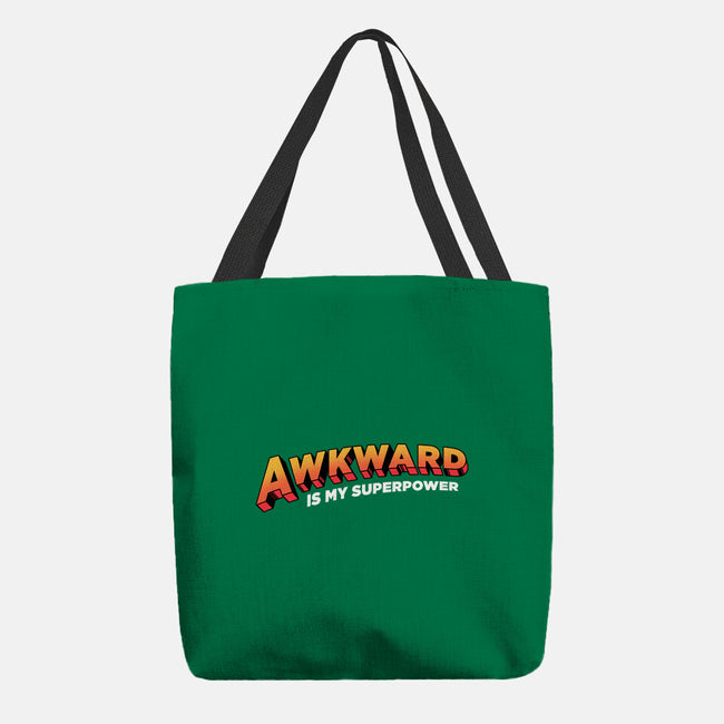 Awkward Is My Superpower-none basic tote-tobefonseca