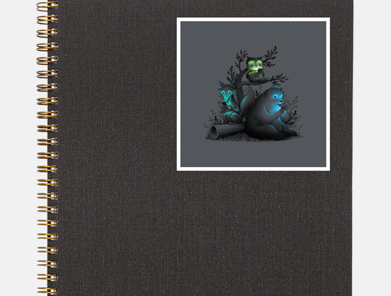 Connecting With The Forest Animals