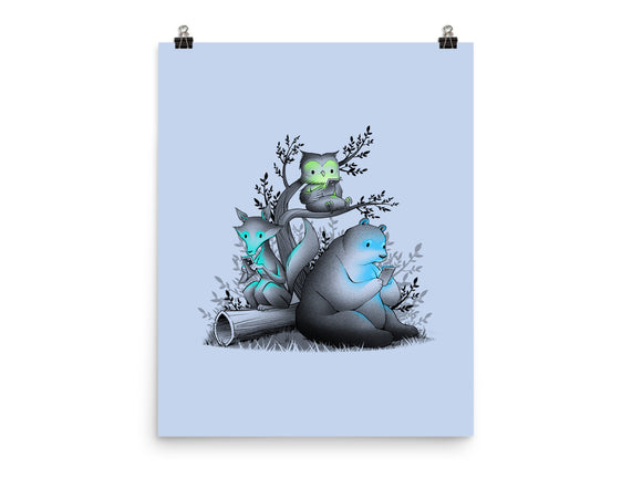 Connecting With The Forest Animals