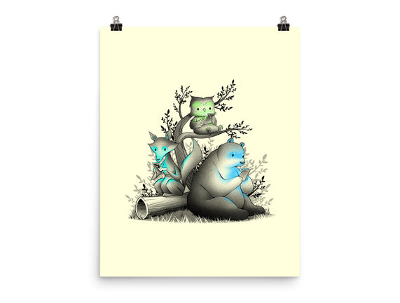 Connecting With The Forest Animals