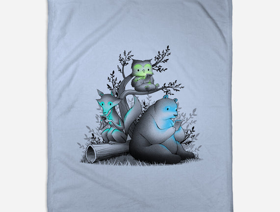 Connecting With The Forest Animals