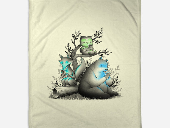 Connecting With The Forest Animals