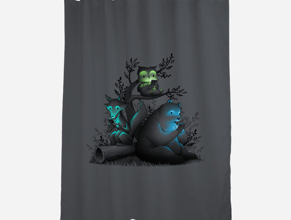 Connecting With The Forest Animals