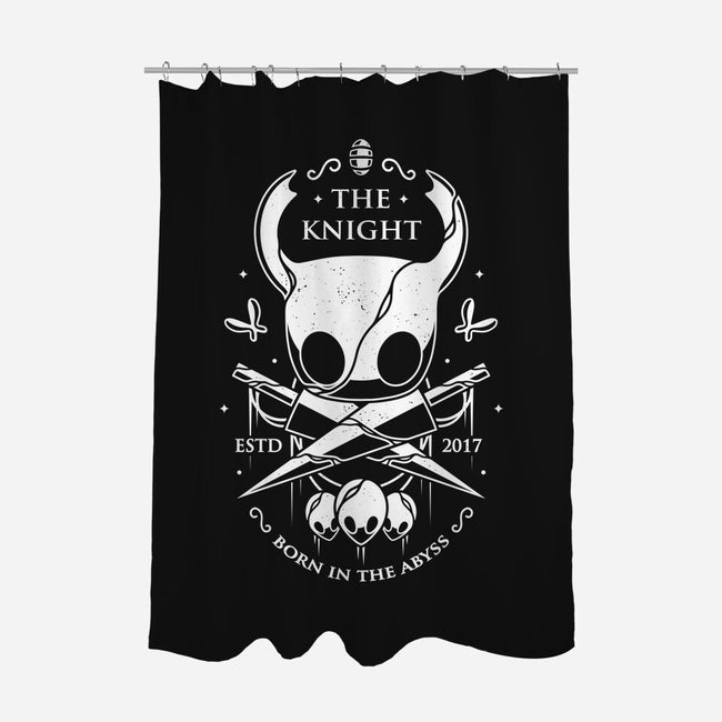 Born In The Abyss-none polyester shower curtain-Alundrart
