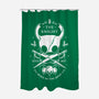Born In The Abyss-none polyester shower curtain-Alundrart