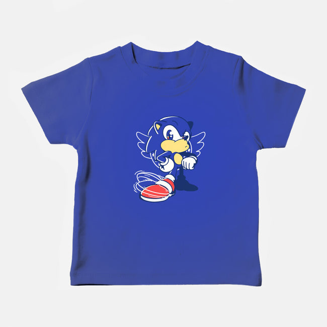 Waiting Hedgehog-baby basic tee-estudiofitas