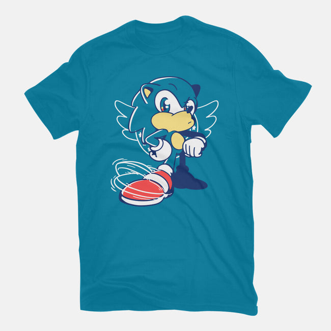 Waiting Hedgehog-unisex basic tee-estudiofitas