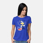 Waiting Hedgehog-womens basic tee-estudiofitas