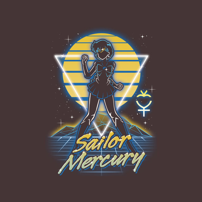 Retro Mercury Guardian-none polyester shower curtain-Olipop