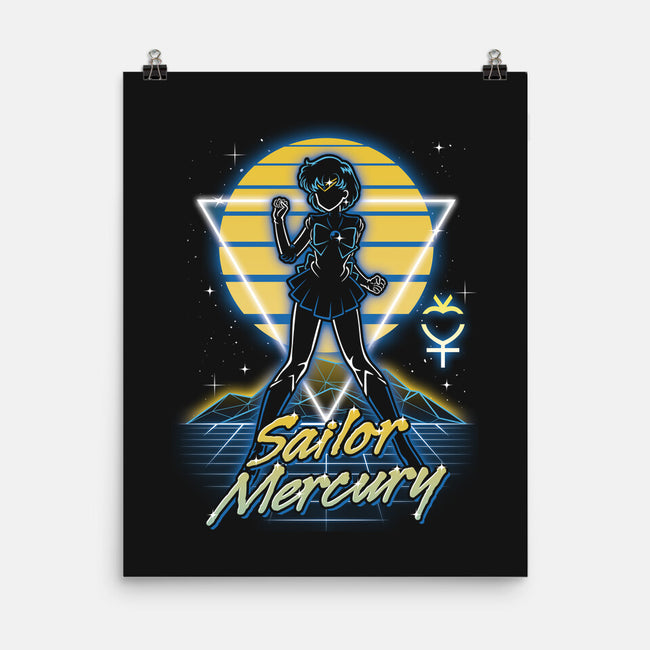 Retro Mercury Guardian-none matte poster-Olipop