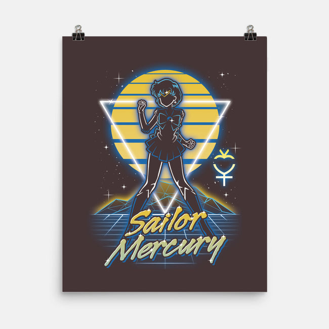 Retro Mercury Guardian-none matte poster-Olipop