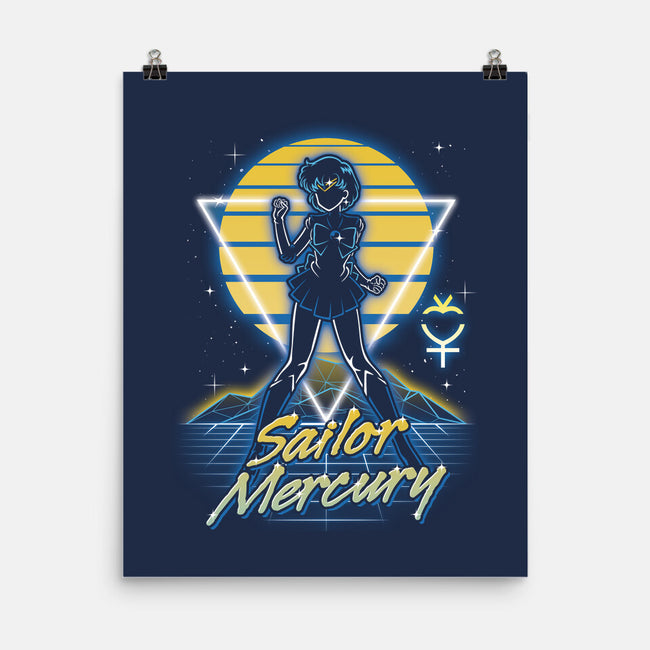 Retro Mercury Guardian-none matte poster-Olipop