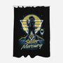 Retro Mercury Guardian-none polyester shower curtain-Olipop